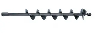 Drill bit, for two person earth drill, 100mm